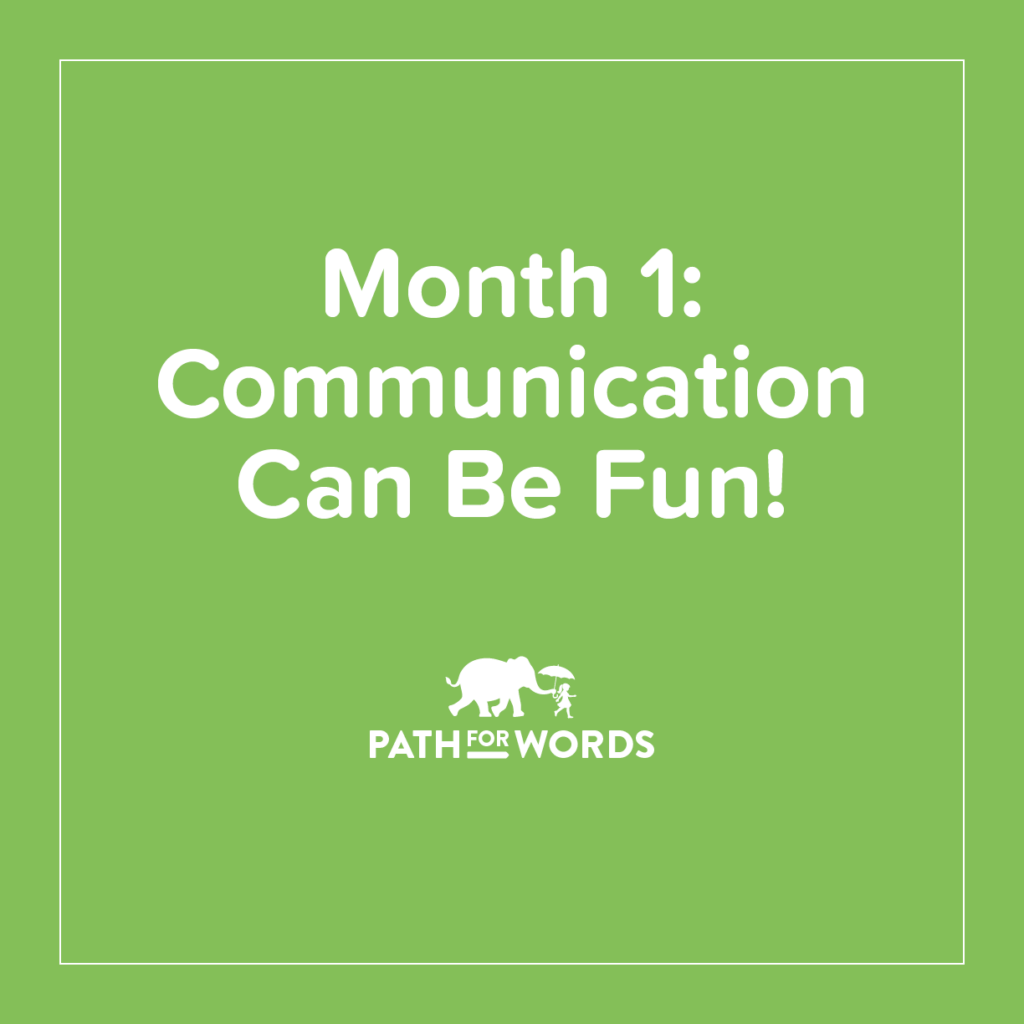 E-book - Month 1: Communication Can Be Fun!